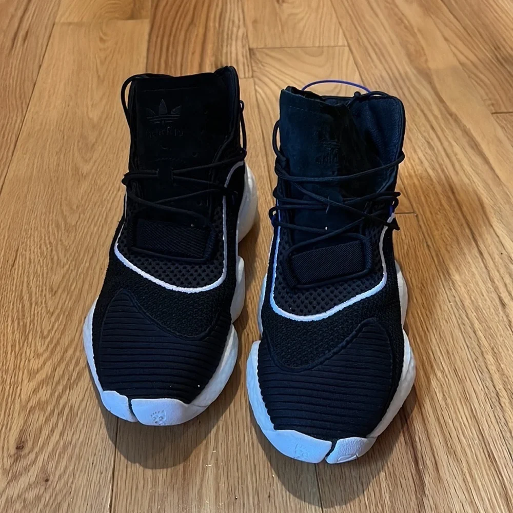 Adidas Crazy BYW LVL 1 Basketball Sneaker Sz 8 - Picture 6 of 14